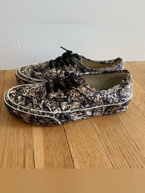 Vans MoMA Jackson Pollock Sneaker Womens 8 Shoe One: Number 31 - 1950 Fashion